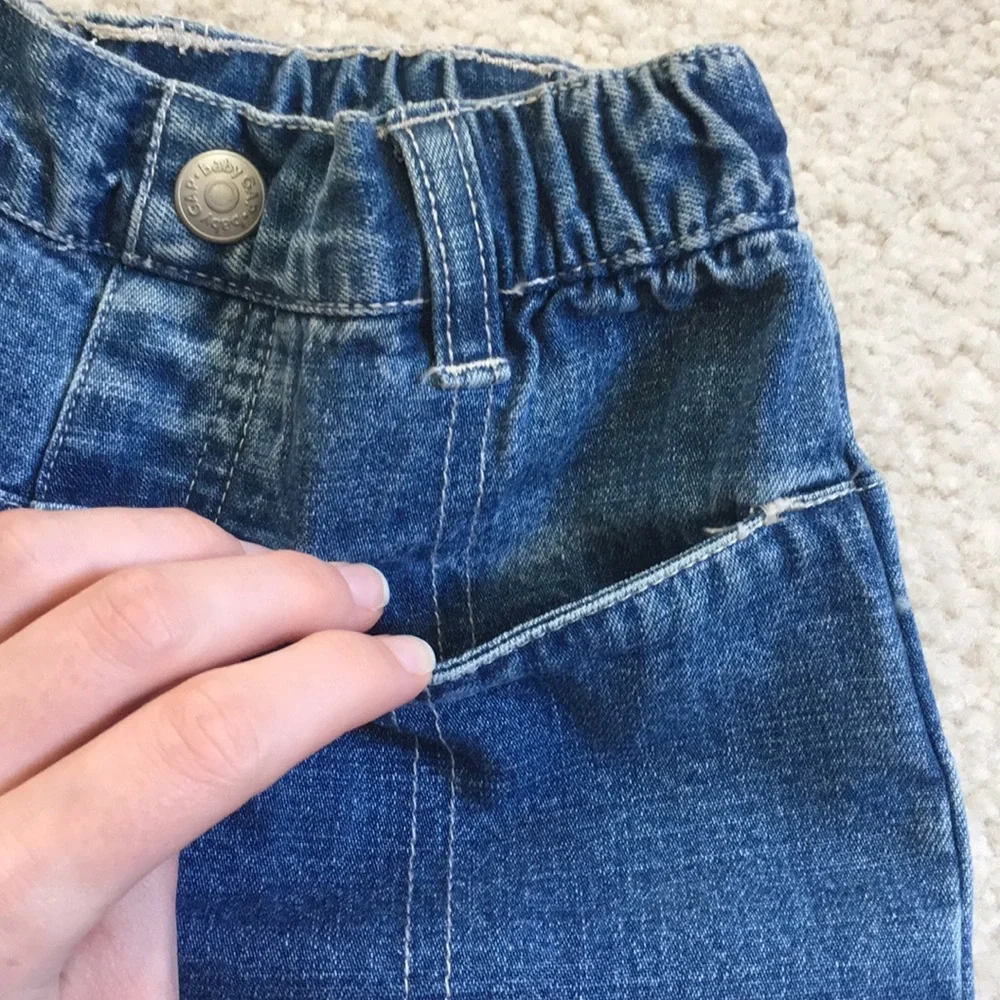 NWT baby Gap denim shorts